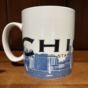 Starbucks Chicago Coffee Mug City Skyline Series One Vintage 2002 16oz Perfect
